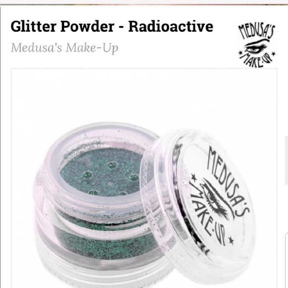⭐HP⭐💙🌟🧚‍♀️RADIOACTIVE Medusa Makeup Glitter Pot NWOTag - Picture 3 of 7